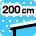 �`200cm�܂Őϐ�Ή�