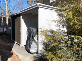 ���]�ԁA�o�C�N�̃K���[�W���~����