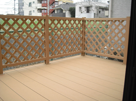 ���E�b�h�f�b�L�t�F���X2�^ �ݒu�Ⴛ��1