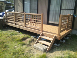 ���E�b�h�f�b�L�t�F���X2�^ �ݒu�Ⴛ��3