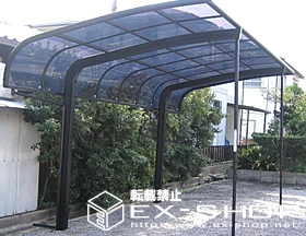 のカーポート テールポートシグマ  積雪〜20cm対応 施工例