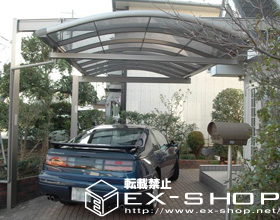 のカーポート マルチスクエア　アール屋根　レギュラー 施工例