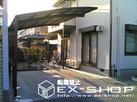 のカーポート カーブポートシグマII  積雪〜20cm対応 施工例