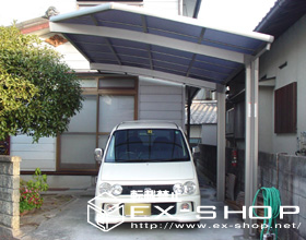 のカーポート カーブポートシグマII  積雪〜20cm対応 施工例