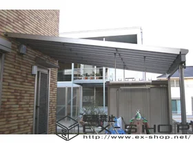 LIXIL リクシル(トステム)のテラス屋根 セイバーテラス  単体  テラスタイプ  積雪～20cm対応 施工例