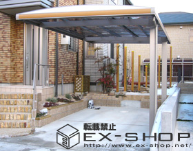 のカーポート キューブポートプラスレギュラー 施工例