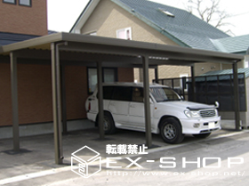 のカーポート テリオスポート  積雪〜100cm対応 施工例