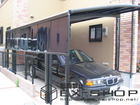 のカーポート カーブポートシグマII  積雪〜20cm対応 施工例