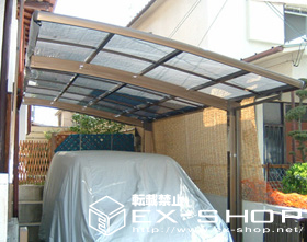 のカーポート カーブポートシグマII  積雪〜20cm対応 施工例