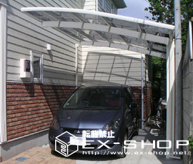 のカーポート カーブポートシグマII  積雪〜20cm対応 施工例