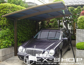 のカーポート カーブポートシグマII  積雪〜20cm対応 施工例