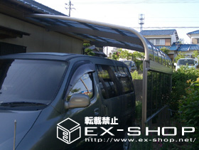 のカーポート テールポートシグマ  積雪〜20cm対応 施工例