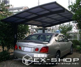 のカーポート カーブポートシグマII  積雪〜20cm対応 施工例