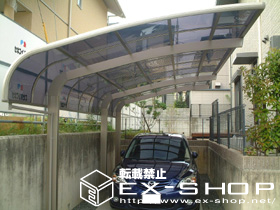 のカーポート テールポートシグマ 延長タイプ  積雪〜20cm対応 施工例