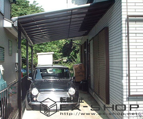 のカーポート アルファテラス F型   積雪〜20cm対応 施工例
