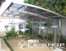 のカーポート カーブポートシグマII  積雪〜20cm対応 施工例