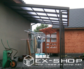 のテラス屋根 ナーラテラス 単体 テラスタイプ  積雪〜20cm対応 施工例