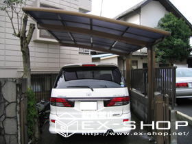 のカーポート カーブポートシグマII  積雪〜20cm対応 施工例