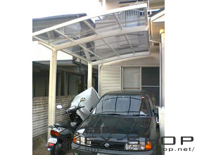 のカーポート カーブポートシグマII  積雪〜20cm対応 施工例