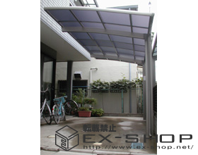 のカーポート カーブポートシグマII   積雪〜20cm対応 施工例