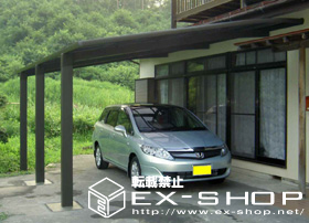 のカーポート ルーフポートシグマ  積雪〜50cm対応 施工例