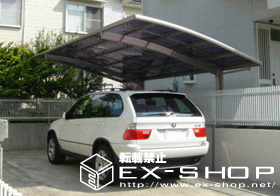 のカーポート カーブポートシグマII   積雪〜20cm対応 施工例