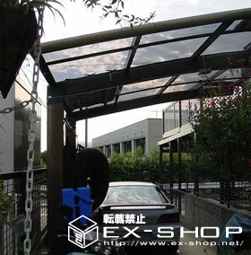 のカーポート カーブポートシグマII   積雪〜20cm対応 施工例