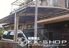のカーポート カーブポートシグマII  積雪〜20cm対応 施工例