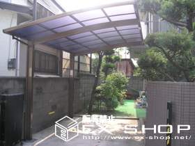 のカーポート カーブポートシグマII   積雪〜20cm対応 施工例