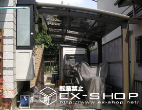 のカーポート カーブポートシグマII  積雪〜20cm対応 施工例