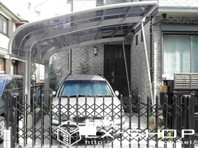 LIXIL リクシル(トステム)のカーポート テールポートシグマ  積雪～20cm対応 施工例