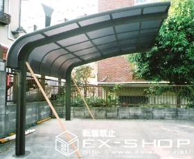 LIXIL リクシル(トステム)のカーポート テールポートシグマ  積雪～20cm対応 施工例