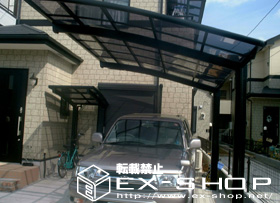 のカーポート カーブポートシグマII  積雪〜20cm対応 施工例