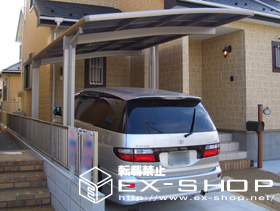 のカーポート カーブポートシグマII  積雪〜20cm対応 施工例