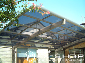 のカーポート カーブポートシグマII  積雪〜20cm対応 施工例