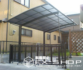 のカーポート カーブポートシグマII  積雪〜20cm対応 施工例