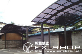 のカーポート リベルポートシグマ  積雪〜20cm対応 施工例