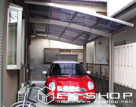 のカーポート カーブポートシグマII  積雪〜20cm対応 施工例