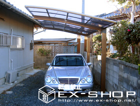 のカーポート カーブポートシグマII  積雪〜20cm対応 施工例