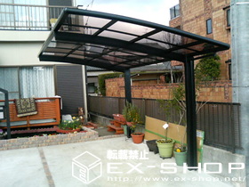 のカーポート カーブポートシグマII  積雪〜20cm対応 施工例