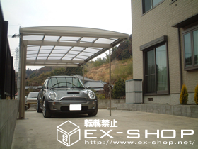 のカーポート キューブポートプラス レギュラー 施工例