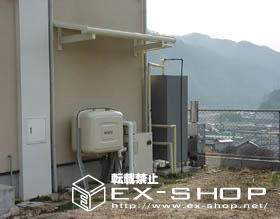 のテラス屋根 アルファテラスF型 単体 テラスタイプ  積雪〜20cm対応 施工例