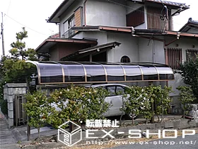 LIXIL リクシル(トステム)のカーポート テールポートシグマ  積雪～20cm対応 施工例