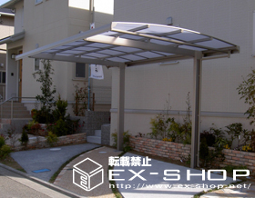 のカーポート キューブポートレギュラー 施工例