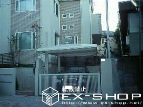 のカーポート キューブポートプラス レギュラー 施工例