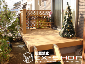 のウッドデッキ リコステージ 施工例