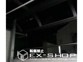 のバルコニー・ベランダ屋根 ライザーテラス R型 単体  屋根タイプ  積雪〜20cm対応 施工例