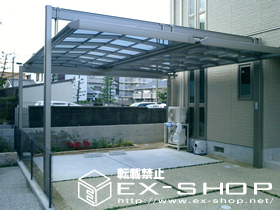 のカーポート マルチスクエア　合掌タイプ 施工例