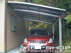 のカーポート ルーフポートシグマ  積雪〜20cm対応 施工例