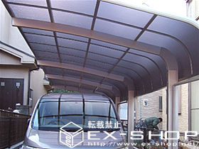 のカーポート テールポートシグマ  縦連棟タイプ  積雪〜20cm対応 施工例